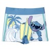 Costume da Bagno Boxer per Bambini Stitch Azzurro