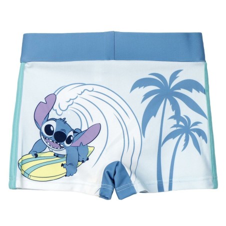 Costume da Bagno Boxer per Bambini Stitch Azzurro