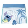 Costume da Bagno Boxer per Bambini Stitch Azzurro