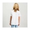 Maglia a Maniche Corte Stitch Bianco