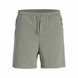 Pantaloncino Sportivo Jack & Jones Gordon Cloud Verde Grigio Uomo