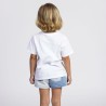 Maglia a Maniche Corte per Bambini Minnie Mouse Bianco