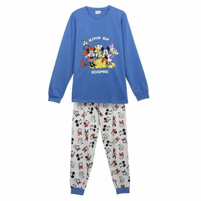 Pigiama Mickey Mouse Azzurro Pigiama Mickey Mouse Azzurro