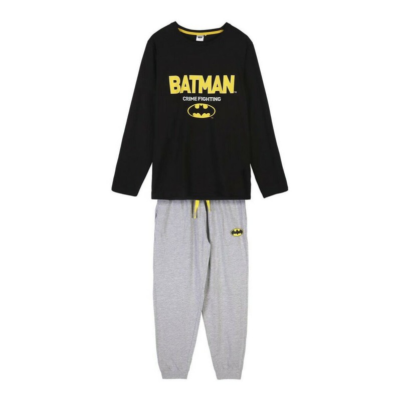 Pigiama Batman Nero (Adulti) Uomo Pigiama Batman Nero (Adulti) Uomo