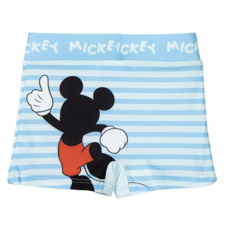 Costume da Bagno Boxer per Bambini Mickey Mouse Azzurro
