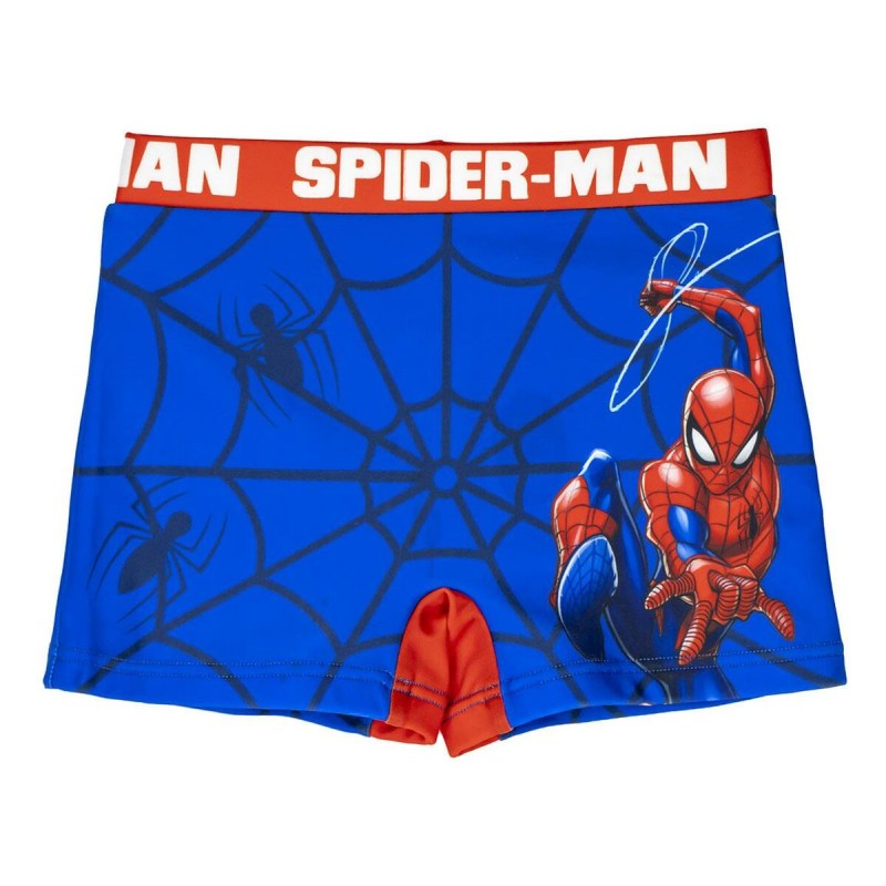 Costume da Bagno Boxer per Bambini Spider-Man Rosso