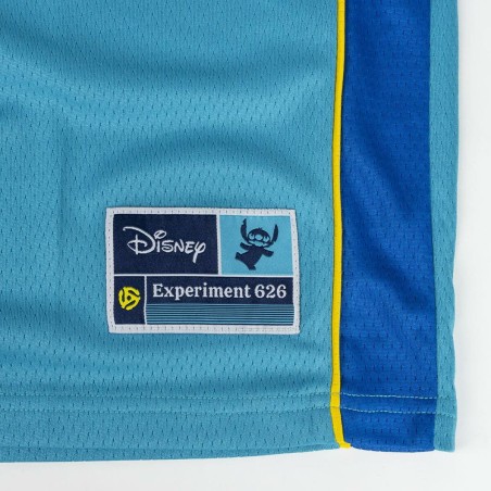 Maglia da basket Stitch Azzurro Unisex