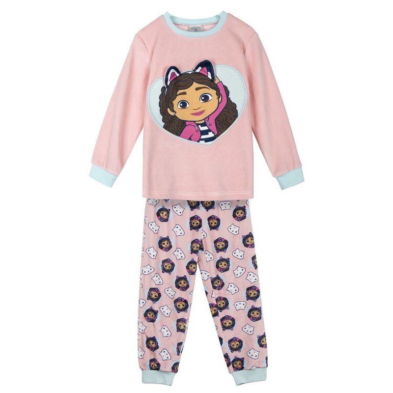 Pigiama Per bambini Gabby's Dollhouse Rosa Pigiama Per bambini Gabby's Dollhouse Rosa