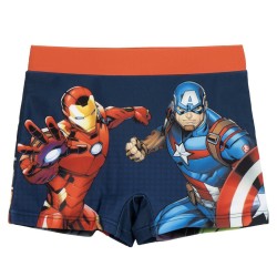 Costume da Bagno Boxer per Bambini The Avengers Blu scuro