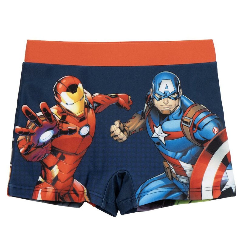 Costume da Bagno Boxer per Bambini The Avengers Blu scuro