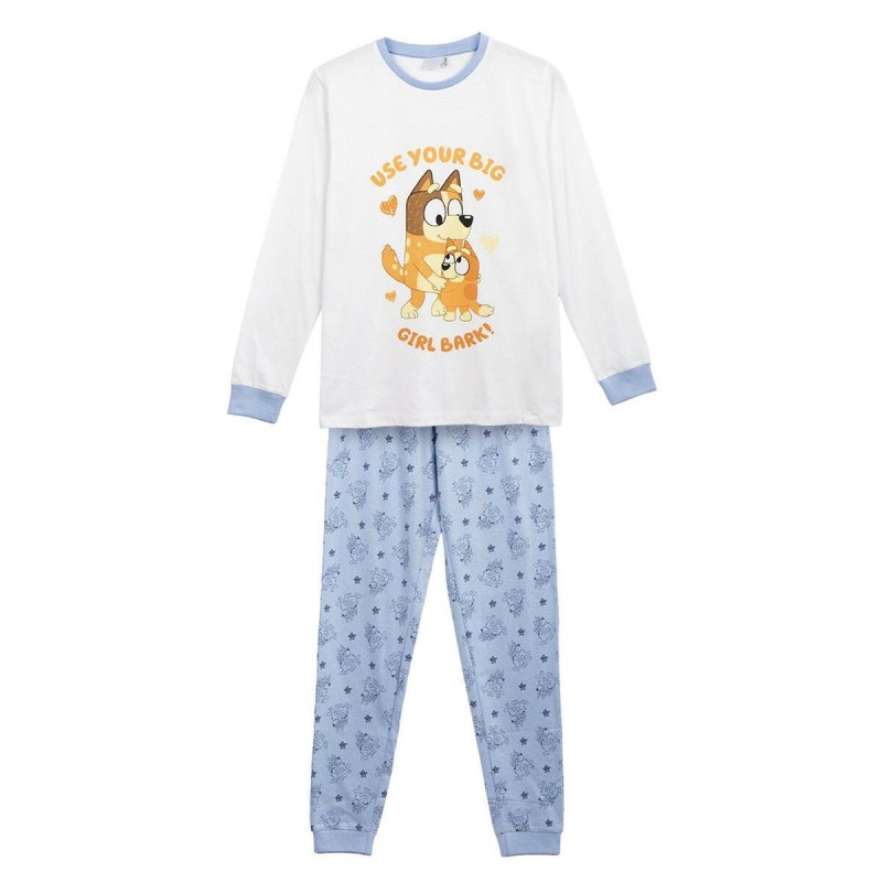 Pigiama Estivo Bluey Azzurro