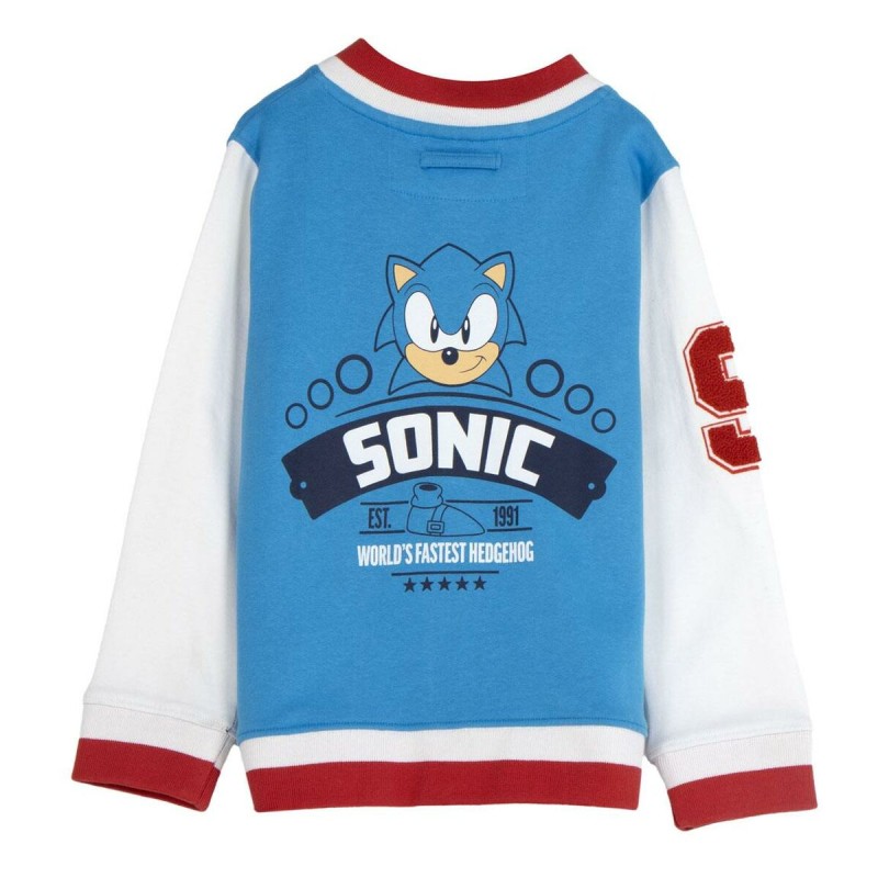 Giacca per bambini Sonic Azzurro