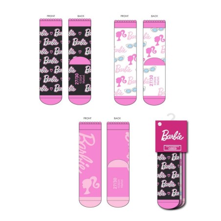 Calzini Barbie 3 paia