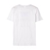 Maglia a Maniche Corte Uomo Stitch Bianco