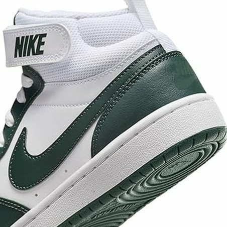 Scarpe da Tennis Casual Bambino Nike COURT BOROUGH MID 2 BG CD7782 119 Bianco