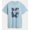 Maglia a Maniche Corte Uomo Vans MN CLASSIC PRINT BOX VN0A5E7YCZI1 Azzurro