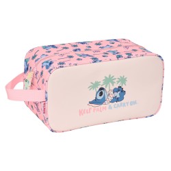 Necessaire Lilo & Stitch Beach Rosa 29 x 15 x 14 cm