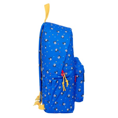 Zaino Scuola Mickey Mouse Clubhouse Good day Azzurro 31 x 43 x 13 cm