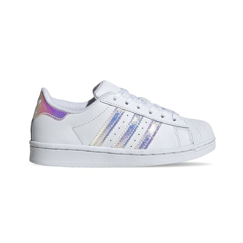 Scarpe da Tennis Casual Bambino Adidas Superstar FV3147 Bianco