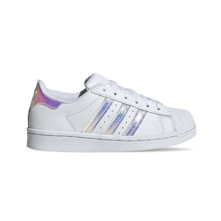 Scarpe da Tennis Casual Bambino Adidas Superstar FV3147 Bianco