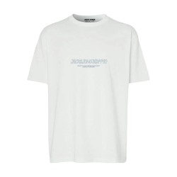 Maglia a Maniche Corte Uomo Jack & Jones JORBRONX TEE SS CREW NECK FST 12263936 Bianco