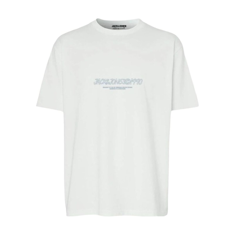 Maglia a Maniche Corte Uomo Jack & Jones JORBRONX TEE SS CREW NECK FST 12263936 Bianco Maglia a Maniche Corte Uomo Jack & Jones JORBRONX TEE SS CREW NECK FST 12263936 Bianco