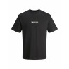 Maglia a Maniche Corte Uomo Jack & Jones JORVESTERBRO TEE SS 12240121 Nero