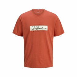 Maglia a Maniche Corte Uomo Jack & Jones JORFREDERIKSBERG BOX 12278266 Arancio