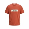 Maglia a Maniche Corte Uomo Jack & Jones JORFREDERIKSBERG BOX 12278266 Arancio