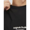 Maglia a Maniche Corte Uomo Jack & Jones JORVESTERBRO TEE SS 12240121 Nero