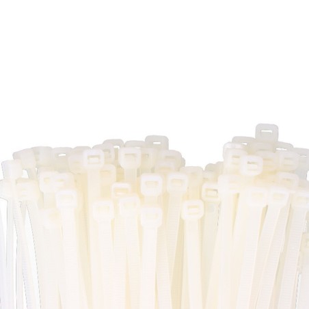 Fascette in Nylon EDM 48300 Bianco Naturale 380 x 4,8 mm 300 x 4,8 mm (100 Unità)