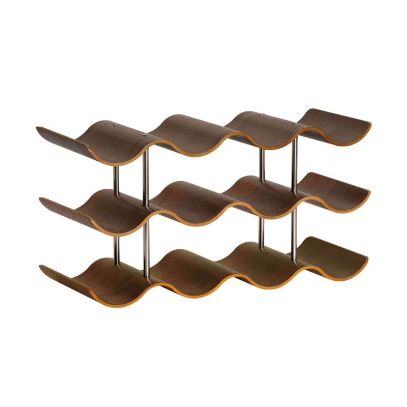 Portabottiglie Andrea House Legno di noce 42 x 16 x 23 cm Portabottiglie Andrea House Legno di noce 42 x 16 x 23 cm