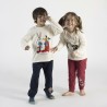 Pigiama Per bambini Warner Bros Rosso Beige