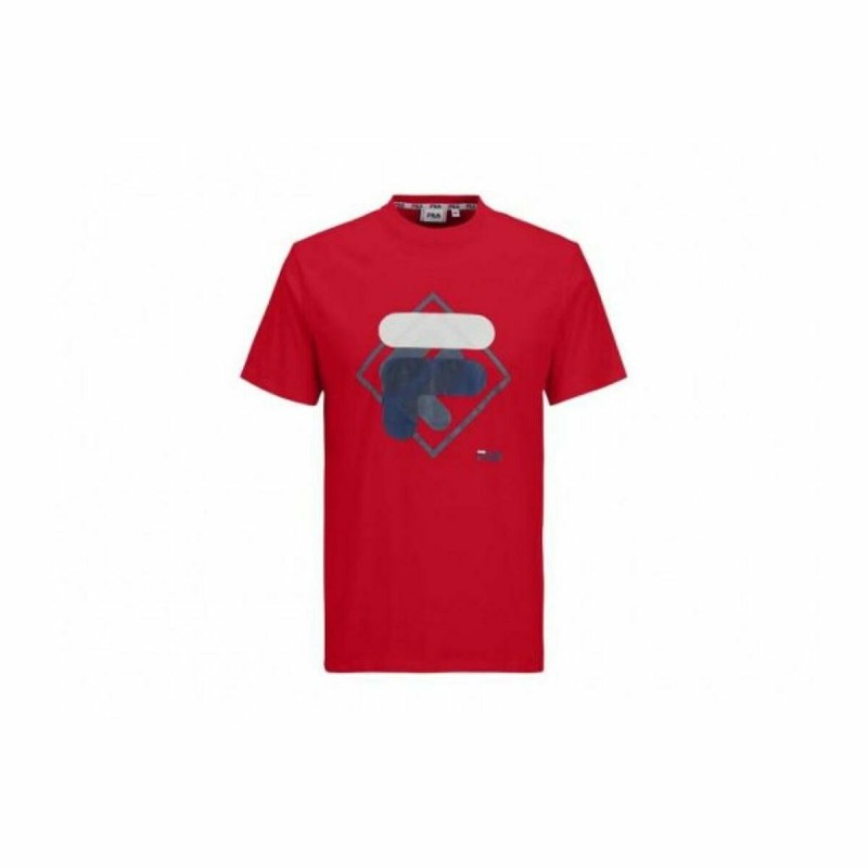 Maglia a Maniche Corte Uomo Fila FAM0447 30002 Rosso Maglia a Maniche Corte Uomo Fila FAM0447 30002 Rosso