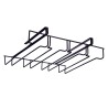 Supporto per Calici Kinvara W3925B-P PDQ Ferro 36 x 7,5 x 26 cm (6 Unità)