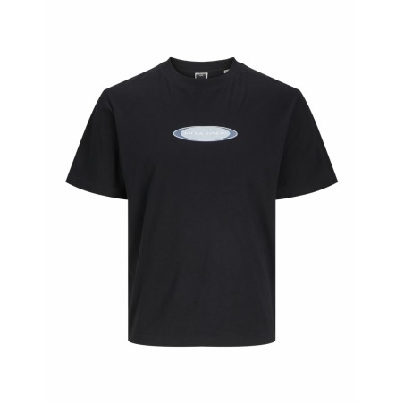 Maglia a Maniche Corte Uomo Jack & Jones JCOPACER BRANDING PRINT 12273880 Nero
