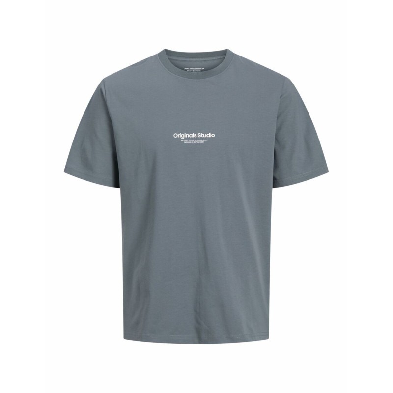 Maglia a Maniche Corte Uomo Jack & Jones JORVESTERBRO TEE SS 12240121 Grigio