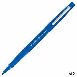 Pennarelli Paper Mate Flair! M Azzurro (12 Unità)