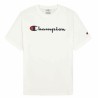 Maglia a Maniche Corte Uomo Champion SS TEE 220256 Bianco