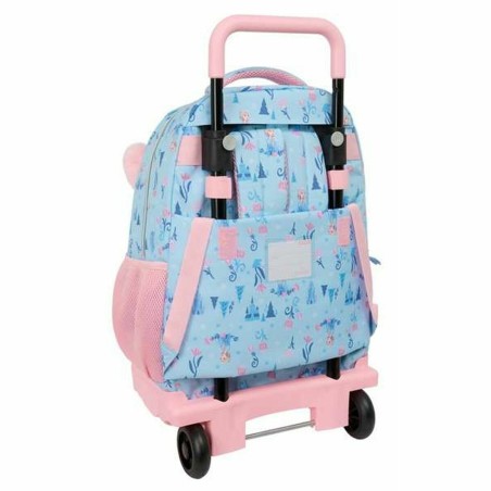 Trolley per la Scuola Frozen Ice magic Azzurro 33 x 45 x 22 cm
