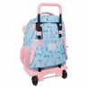 Trolley per la Scuola Frozen Ice magic Azzurro 33 x 45 x 22 cm