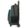 Trolley per la Scuola Safta Urban style Azzurro Grigio 33 x 45 x 22 cm
