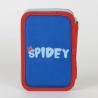 Astuccio Scuola Spidey Azzurro 12,5 x 19,5 x 4,5 cm