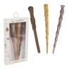 Set di Penne Harry Potter Marrone (3 pcs)