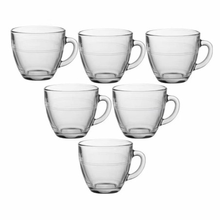 Set di Tazze da Caffè Duralex Gigogne 220 ml 22 cl 6 Pezzi (6 Unità)