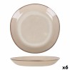 Piatto Fondo Duomo Beige Ø 23 cm (6 Unità)