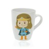 Tazza di Ceramica Versa Super Mamá Gres (8,5 x 10 x 8,5 cm)