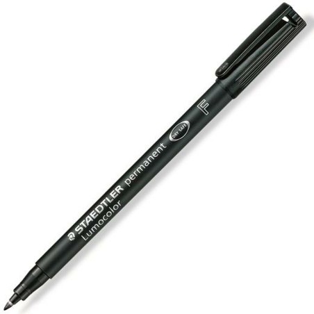 Marcatore permanente Staedtler Lumocolor 318-9 Nero (10 Unità)