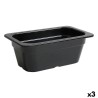 Teglia da Cucina Inde Nero 26,5 x 16,2 x 10 cm (3 Unità)
