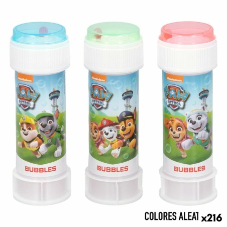 Bolle di Sapone The Paw Patrol 60 ml 3,8 x 11,5 x 3,8 cm (216 Unità)